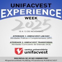 Unifacvest Experience Week 2025 - 10 a 13/11/2025
