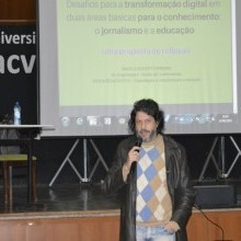 Palestra sobre Jornalismo e Educação abriu Semana Interdisciplinar