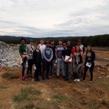 Acadêmicos da Unifacvest fizeram visita técnica ao Aterro Sanitário