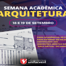 Semana Acadêmica de Arquitetura