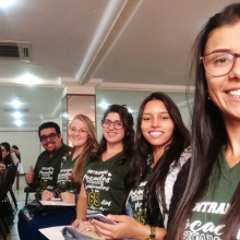 ENFERMAGEM: acadêmicos participam de Encontro promovido pelo COREN/SC (Conselho Regional de Enfermagem) em Lages (SC).