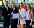 UNIFACVEST RECEBE MOÇÃO DE APLAUSO DA ALESC EM FLORIANÓPOLIS