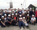 Acadêmicos de Engenharia Civil fizeram visita técnica à ponte Hercílio Luz