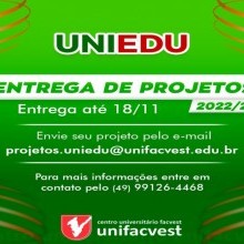 Entrega de Projetos Uniedu 2022/2