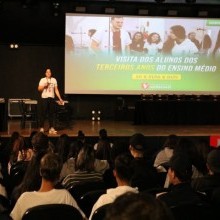 Visita dos alunos dos terceiros anos do Ensino Médio 