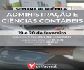 Semanas Acadêmicas em Fevereiro