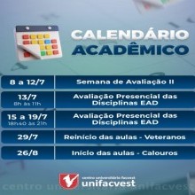 Calendário Acadêmico 