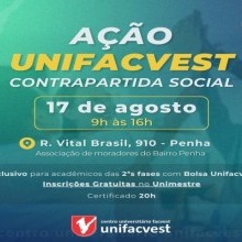 AÇÃO UNIFACVEST - Contrapartida Social no Bairro da Penha
