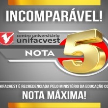Unifacvest é recredenciada com nota máxima no MEC