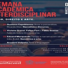 Vídeo: Cobertura da Semana Acadêmica Interdisciplinar - 20 | mar