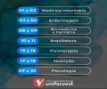 Agenda das Semanas Acadêmicas do mês de Abril