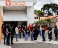 Alunos de Otacílio Costa visitam a Unifacvest