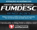 Bolsas FUMDESC com edital aberto