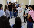 Alunos de Otacílio Costa visitam a Unifacvest