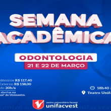 SEMANA ACADÊMICA DE ODONTOLOGIA - 21 E 22/MAR/2023