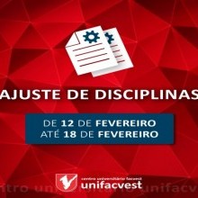 AJUSTE DE DISCIPLINAS