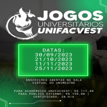 JOGOS UNIVERSITÁRIOS UNIFACVEST