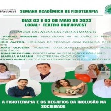 SEMANA ACADÊMICA DE FISIOTERAPIA | 2 e 3 de MAIO/2023