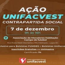 Ação Unifacvest no Bairro Habitação - 7/12/2024