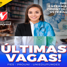 Últimas vagas com bolsa de até 100%