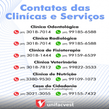 Unifacvest Care | Todos os cuidados que você precisa!