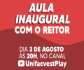 Aula Inaugural com o Reitor - 03/08/2020