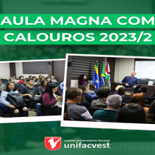Reitor proferiu aula Magna na segunda-feira
