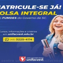 Bolsa Integral para Cursos Presenciais pelo FUMDES