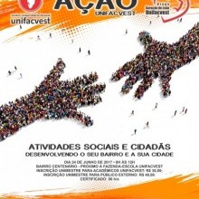 Unifacvest realizará ações sociais no bairro Centenário no próximo sábado