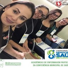 Acadêmicas de Enfermagem participam da IX Conferência Municipal de Saúde em Lages (SC)
