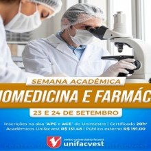 Semana Acadêmica de Biomedicina e Farmácia 