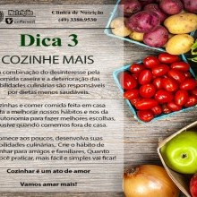 Dicas Nutricionais | 03 - cozinhe mais