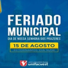 15 de agosto - Feriado Municipal em Lages (SC)