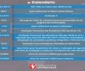 Calendário de final de ano e início 2025