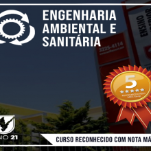 Curso de Engenharia Ambiental e Sanitária é reconhecido com nota máxima pelo MEC