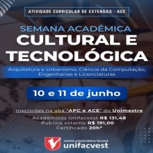 Semana Acadêmica Cultural e Tecnológica - Engenharias, Computação e Licenciaturas