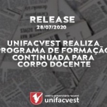Unifacvest realiza programa de formação continuada para corpo docente