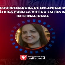 Coordenadora de Engenharia Elétrica publica artigo em Revista Internacional