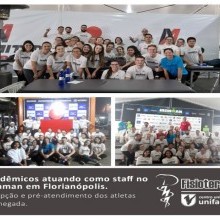 FISIOTERAPIA UNIFACVEST NO IRONMAN EM FLORIANÓPOLIS