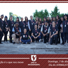 Domingo, 7 de abril: Dia do JORNALISTA