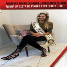 Acadêmica de Administração é eleita Rainha da Festa do Pinhão - 2019