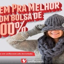 Vem Pra Melhor com bolsas de 100%