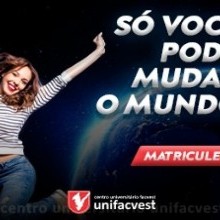 SÓ VOCÊ PODE MUDAR O MUNDO!