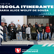 Visita da Escola Itinerante Maria Alice Wolff de Souza
