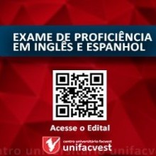 EXAME DE PROFICIÊNCIA EM INGLÊS E ESPANHOL