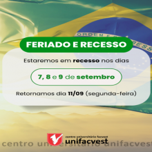 Feriado e Recesso da Independência