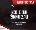 ATENÇÃO | REMATRÍCULAS PARA CURSOS PRESENCIAIS INICIAM NO DIA 11 DE JUNHO