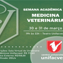SEMANA ACADÊMICA DE MEDICINA VETERINÁRIA - 30 e 31/MAR/2023