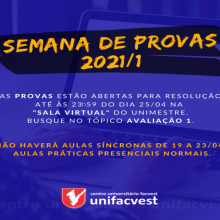 SEMANA DE PROVAS 2021/1