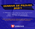 SEMANA DE PROVAS 2021/1